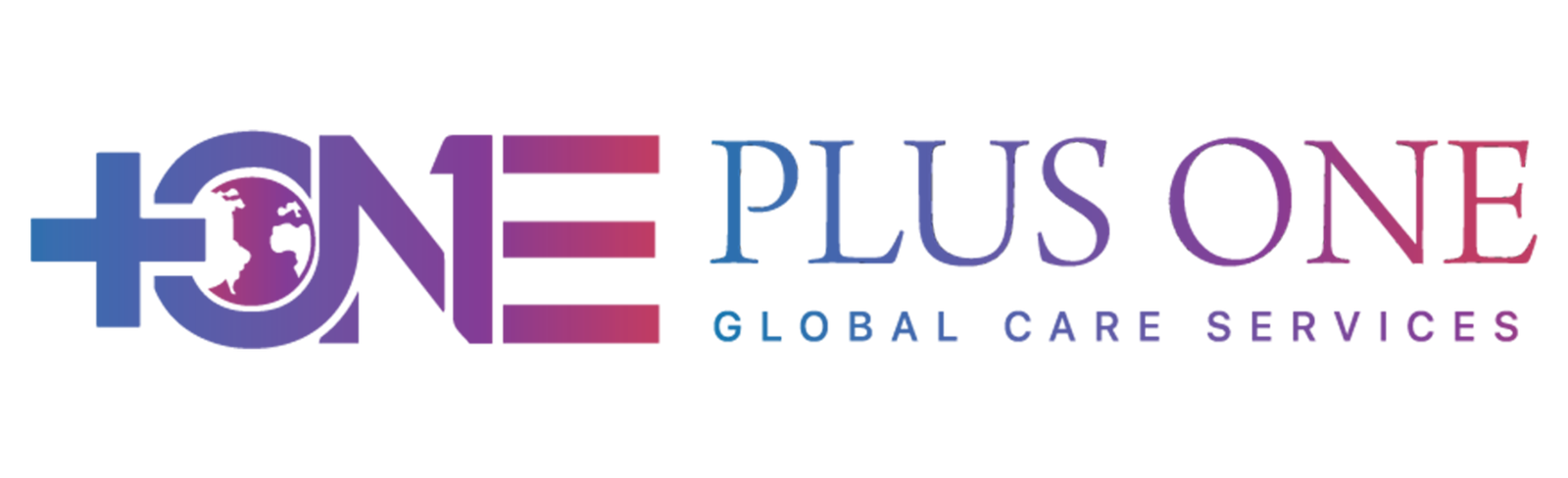 Plus One Global Care Logo