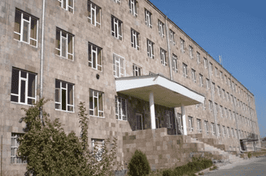 Mkhitar Gosh University campus building representing MBBS benefits including affordable tuition fees, low cost of living, safe environment, quality medical education, and well equipped laboratories in Armenia.